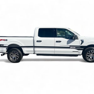 2021-2026 フォード F-150 サイドランナーストライプ オートビニールグラフィック 3M デカールとステッカー