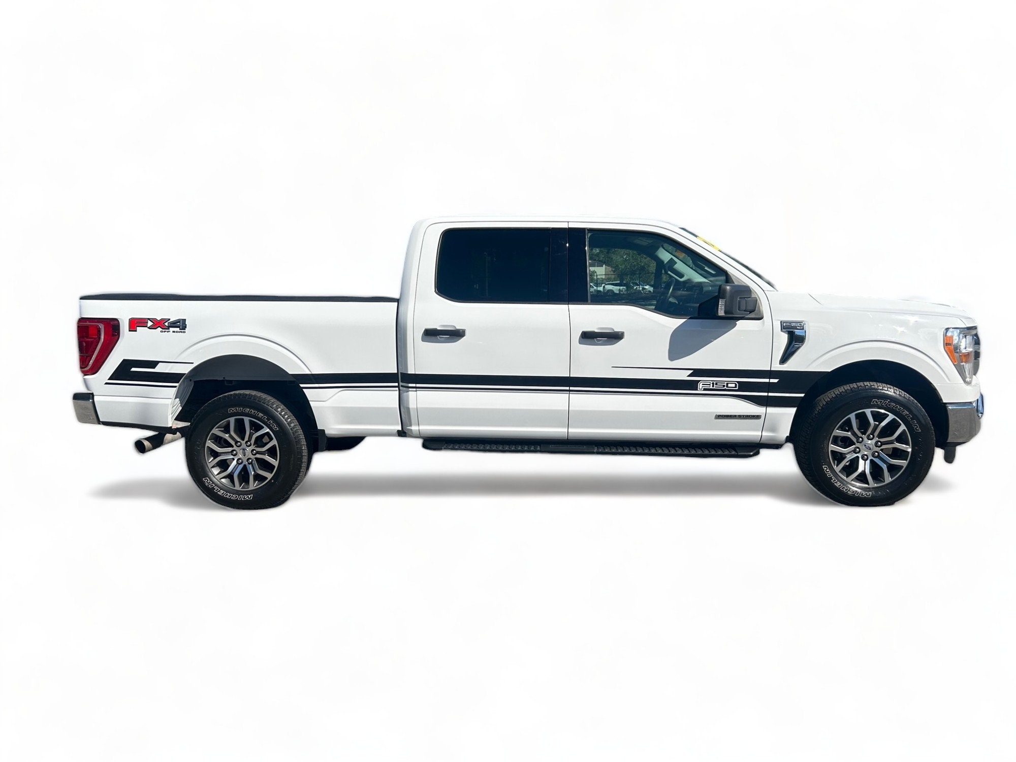 2021-2024 Fits Ford F-150 Side Runner Stripes Auto Vinyl Graphics 3M Decal And Stickers