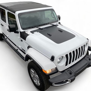 2019-2024 Fits Jeep Gladiator And Wrangler Sport Hood Beast Stripes 3M Vinyl Graphics SUV Decals And Stickers
