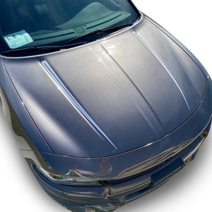 Fits Dodge Charger Hood Spear Graphics Vinyl Auto Stripes 3m Decals And Stickers Years 2015-2023