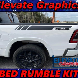 Fits Ram 1500 Side Bed Rumble Graphics 3m Vinyl Stripes Stickers Auto Decals 2009-2023