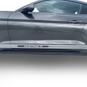 For Ford Mustang Side Rocker Decals Graphics Auto Stripes 3M Vinyl And Stickers Years 2005-2023