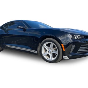 Fits Chevy Camaro Side Rocker Crush Decals 3M Auto Graphics Vinyl Stripes 2016-2018