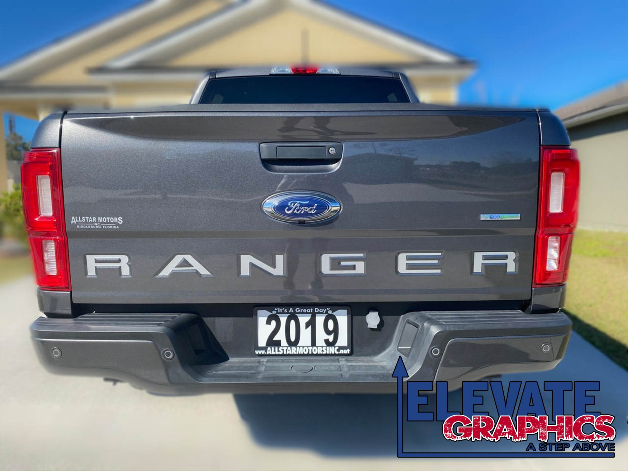 Fits Ford Ranger Tailgate Inlay Stripes Vinyl Graphics 3m Etsy