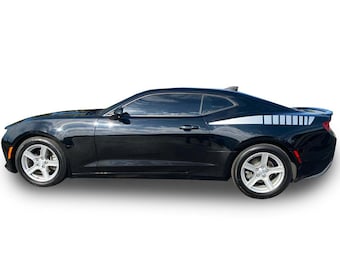 For Chevy Camaro Side Check Graphics 3M Auto Stripes Vinyl Decals Stickers 2010-2018