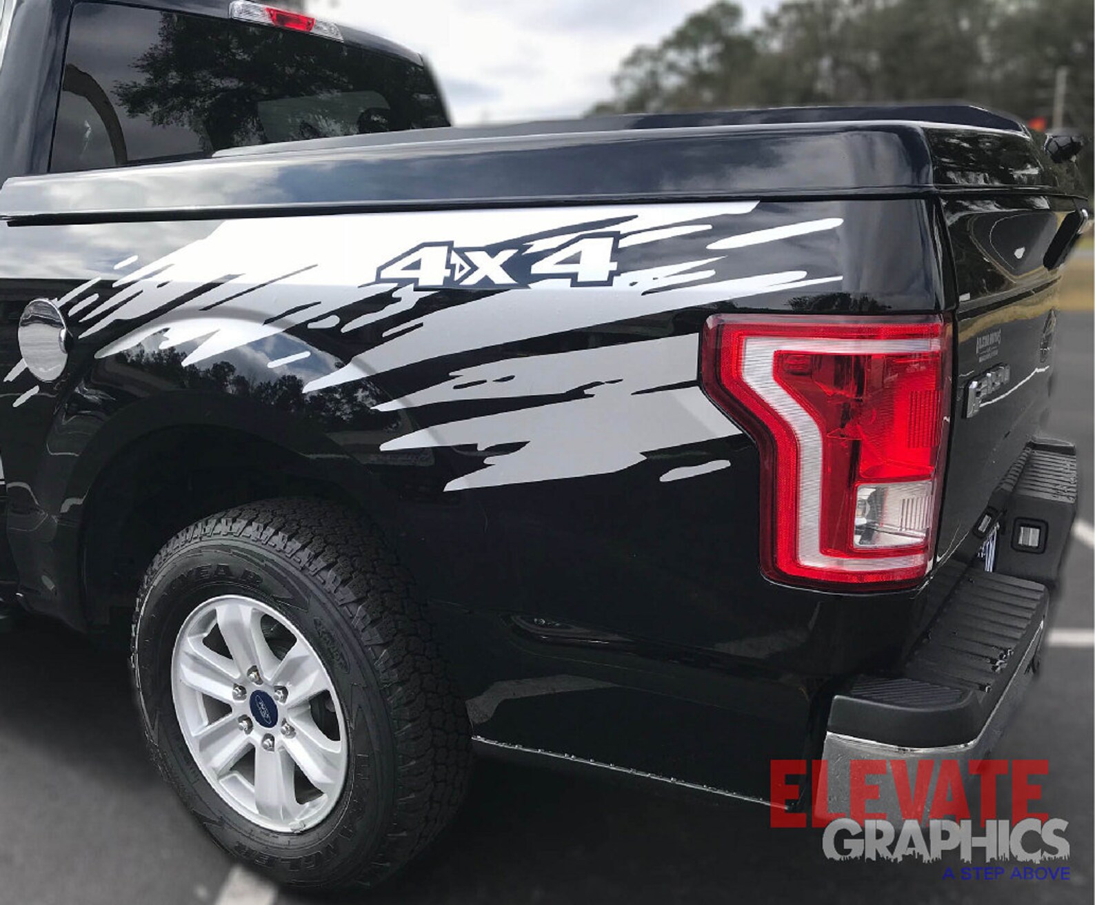2009-2020 Fits Ford F-150 Side Splatter Stripes Auto Graphics 3M Vinyl ...