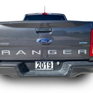 Fits Ford Ranger Tailgate Inlay Graphics Vinyl Auto Stripes3m Decals And Stickers Years 2019-2023