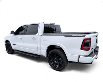 Fits Ram 1500 Decals Side Vaper Graphics | Truck Stripe Kit | Vinyl Auto Stripes | Pickup Stickers 2009-2027
