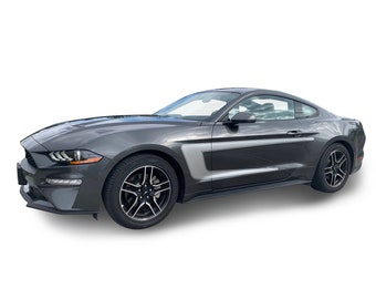 Fits Ford Mustang Side C-Track Graphics Vinyl Auto Stripes 3M Decals And Stickers Years 2015-2023