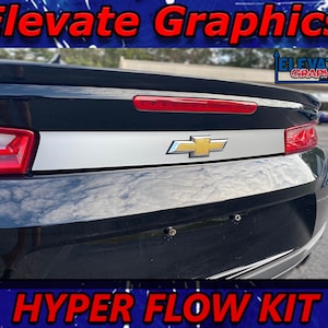 2016-2018 For Chevy Camaro Trunk Hyper Flow Stripes Graphics 3M Auto Vinyl Decals Stickers