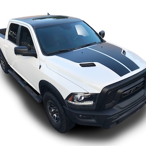 Custom Vinyl Decal NIGHTMARE Wrap Kit for Dodge Ram 1500/2500 02-08 Matte  Black