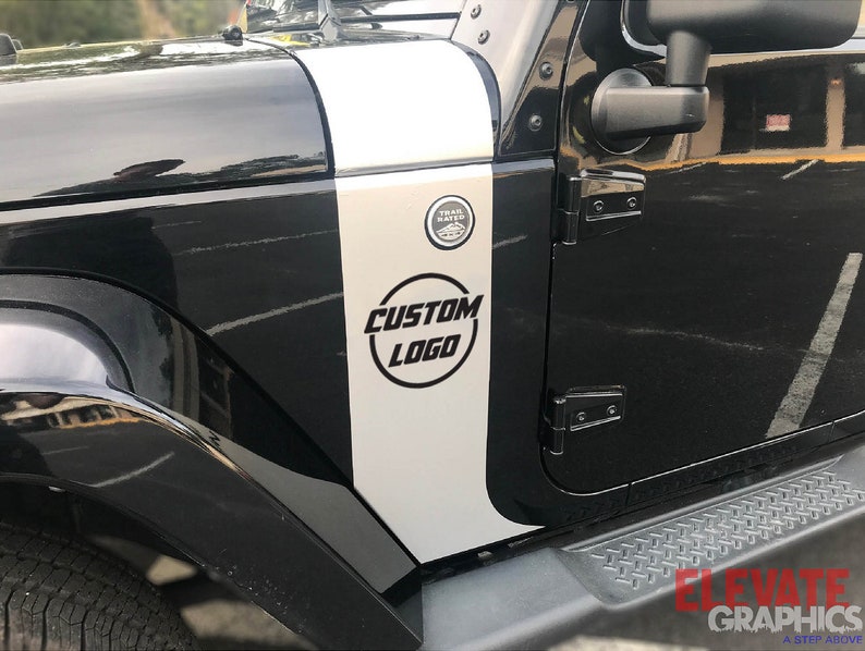Jeep Custom Lettering For Jeep Wrangler Side Wilder Graphics Vinyl Auto Stripes 3M Decals and ...