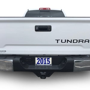 Fits Toyota Tundra Tailgate Inlay Graphics 3M Auto Stripes Vinyl Decals And Stickers Years 2014-2021