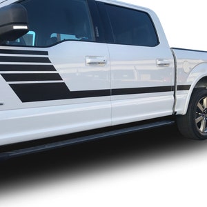 Ford F150 Side Hockey Arrow Graphics 2009-2020 Auto 3 M vinyl strepen en stickerstickers