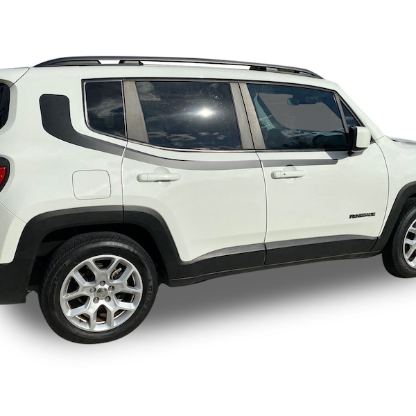 For Jeep Renegade Side Swing Graphics Auto Vinyl Stripes 3m Decals Stickers Years 2015-2023