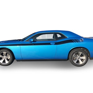 For Dodge Challenger 2011-2023 Side Chief Stripes 3M Auto Graphics Vinyl Decals Stickers