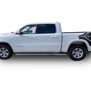 Fits Ram 1500 Side Walker Graphics Vinyl Auto Stripes 3M Vinyl Decals And Stickers Years 2009-2023