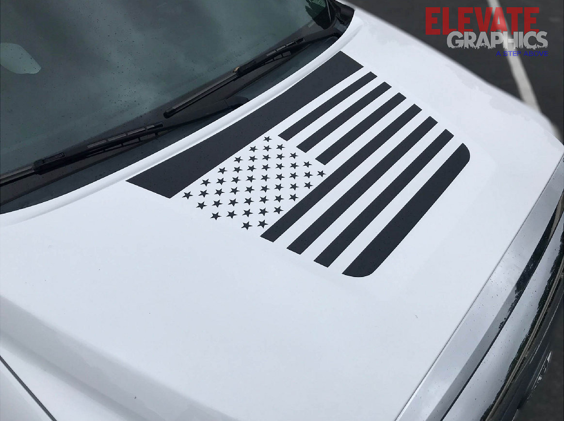 Custom Center Hood Stripe For 2014-2021 Toyota Tundra - 9 Options, 3M Vinyl