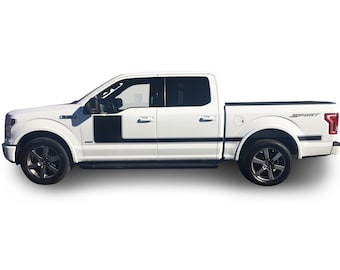 Fits Ford F-150 Side Hockey Stick One Graphics Years 2009-2020 Auto Stripes 3M Vinyl Decals And Stickers