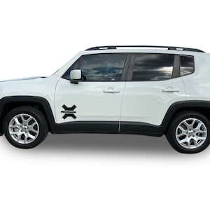 Fits Jeep Renegade Side X Graphics Auto Vinyl Stripes 3m Decals Stickers Years 2015-2023
