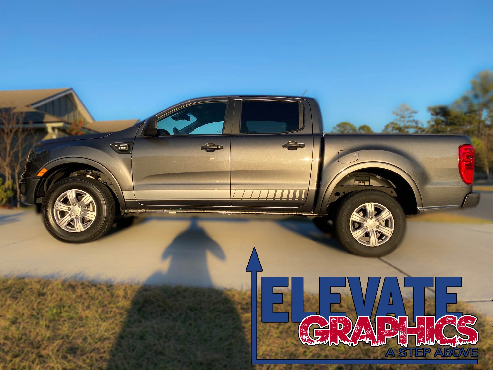 Fits Ford Ranger Side Rocker Rang Graphics Vinyl Auto Stripes 3m Decals ...