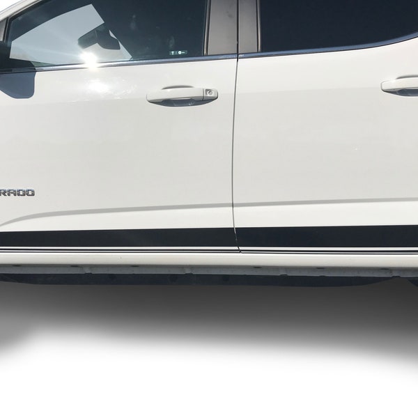 Fits Chevy Colorado Rocker Dart Graphics Auto Vinyl 3M Decals Stripes And Stickers Years 2015-2022