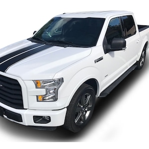 Past op Ford F-150 Rally Split Graphics Years 2009-2020 Auto Stripes 3M Vinyl Stickers En Stickers