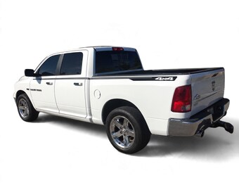 Fits Ram 1500 Stickers Side Vaper Graphics | Truck Stripe Kit | Vinyl Auto Decals | Pickup Stripes 2009-2027