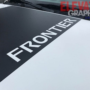 For Nissan Frontier Hood & Side Graphics Vinyl Auto Stripes 3M Decals ...