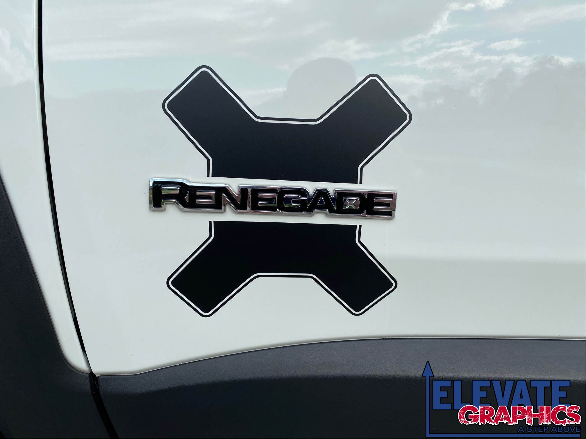 Fits Jeep Renegade Side X Stripes Vinyl Graphics 3m Decals Etsy