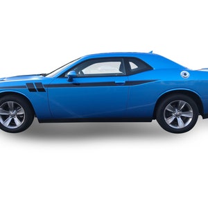 For Dodge Challenger Side Combat Graphics 3M Stripes Auto Vinyl Decals Stickers 2011-2023
