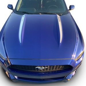 For Ford Mustang Hood Spears Graphics Vinyl Auto Stripes 3M Decals And Stickers Years 2015-2017