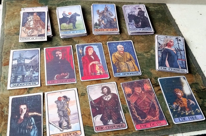 Resultado de imagem para tarot game of thrones