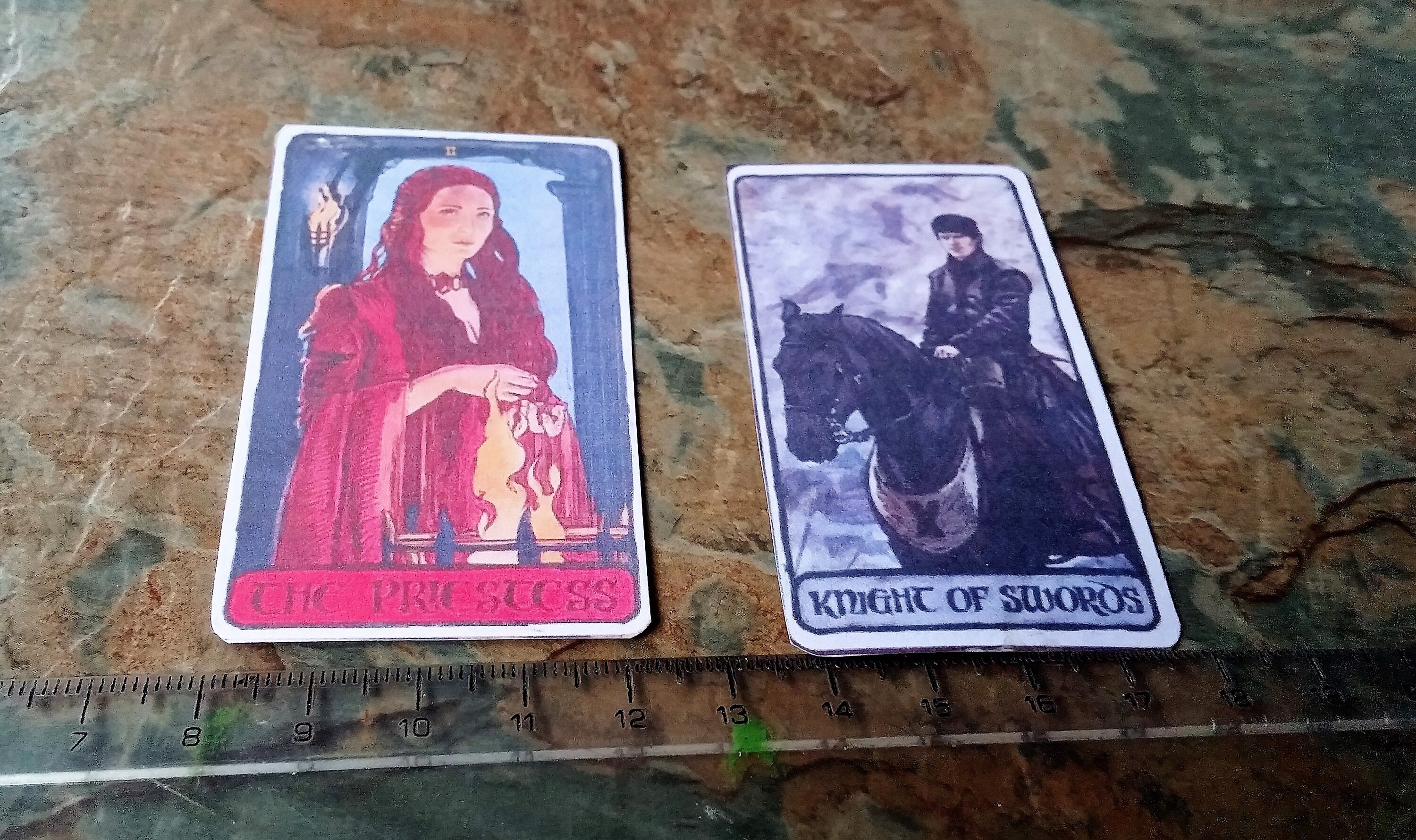 Game of Thrones Tarot Game of Thrones Karten Minor und Etsy.de