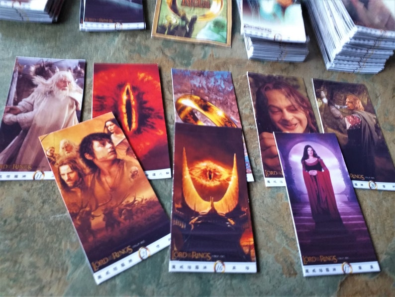 Lord Of The Rings Tarot Cards 78 Deck Of Lord Of The Rings Etsy