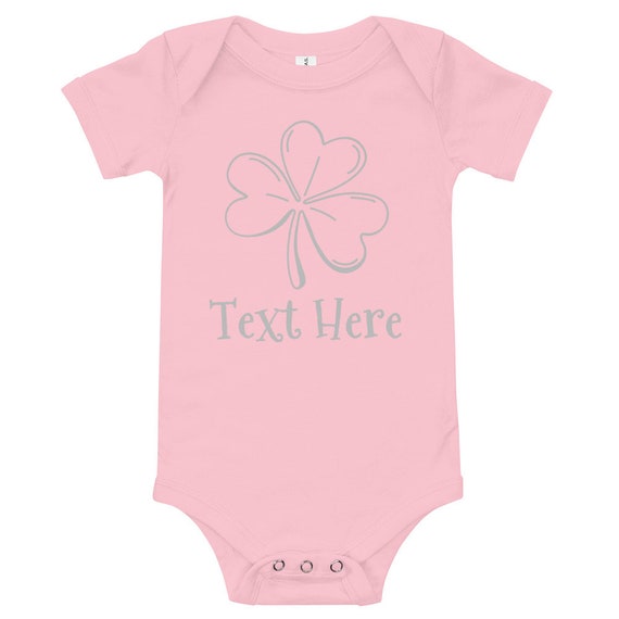 Bella Canvas 100b Baby Jersey Short Sleeve One Piece Baby Etsy
