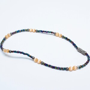 Two colours Leaden and white Anklet Beads Two colours Leaden and white Anklet Beads
