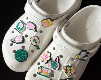 Popular pickleball Shoe Charms｜pretty high quality pickleball player sport – Elegant & Vintage charm for gift
