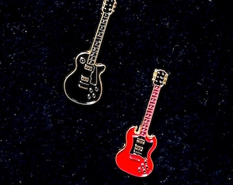 Guitar Enamel Pin - Punky Pins｜pin badge｜badges Funny pins, Cute Pins in the UK｜icon design｜weeding gift