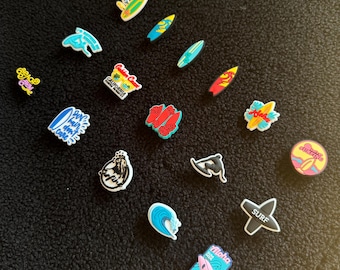 Sport Surfing Shoe Charms – Beach Theme Shoe Decoration