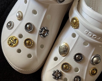 Fashion  metal Shoe Charms chain｜pretty  design– Elegant & Vintage charm for gift