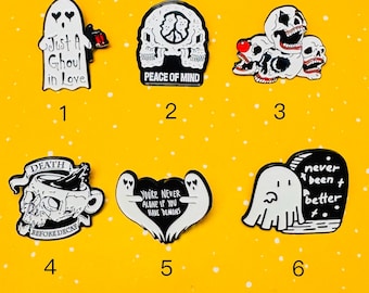 For Halloween Punk Gothic style vintage Enamel Pin -Funny money  design Punky Pins｜pin badge｜special gift for anniversary
