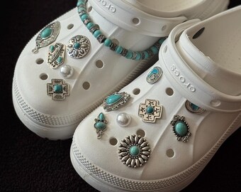 Fashion boho style calaite blue color Charms｜specially design– Elegant & Vintage charm for gift