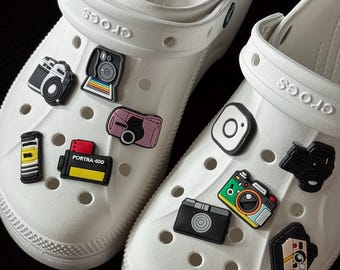 Cute camera Shoe Charms｜pretty high quality for photography love– Elegant & Vintage charm for gift