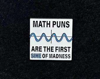 Funny Math student Enamel Pin - Punky Pins｜pin badge｜badges Funny pins, Cute Pins in the UK