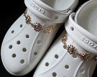Fashion metal special cute sun face Shoe Charms｜pretty boho design– Elegant & Vintage charm for gift