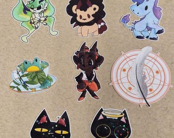 Star Holographic Stickers
