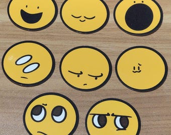 Emotion Laminated Stickers