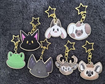 Blind Box (Random) Animal Printed Keychains