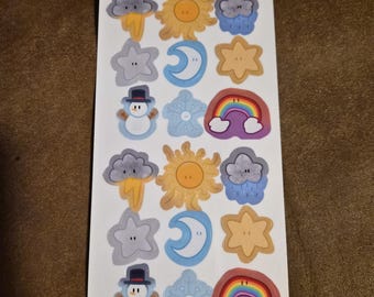 Weather Laminated Sticker Sheet